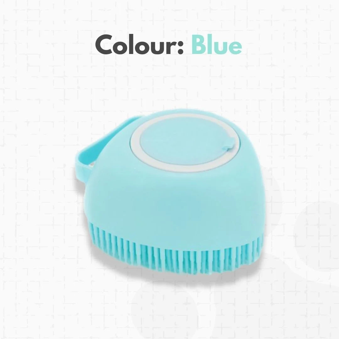 Shampoo-Ready Massage Brush for Dogs & Cats