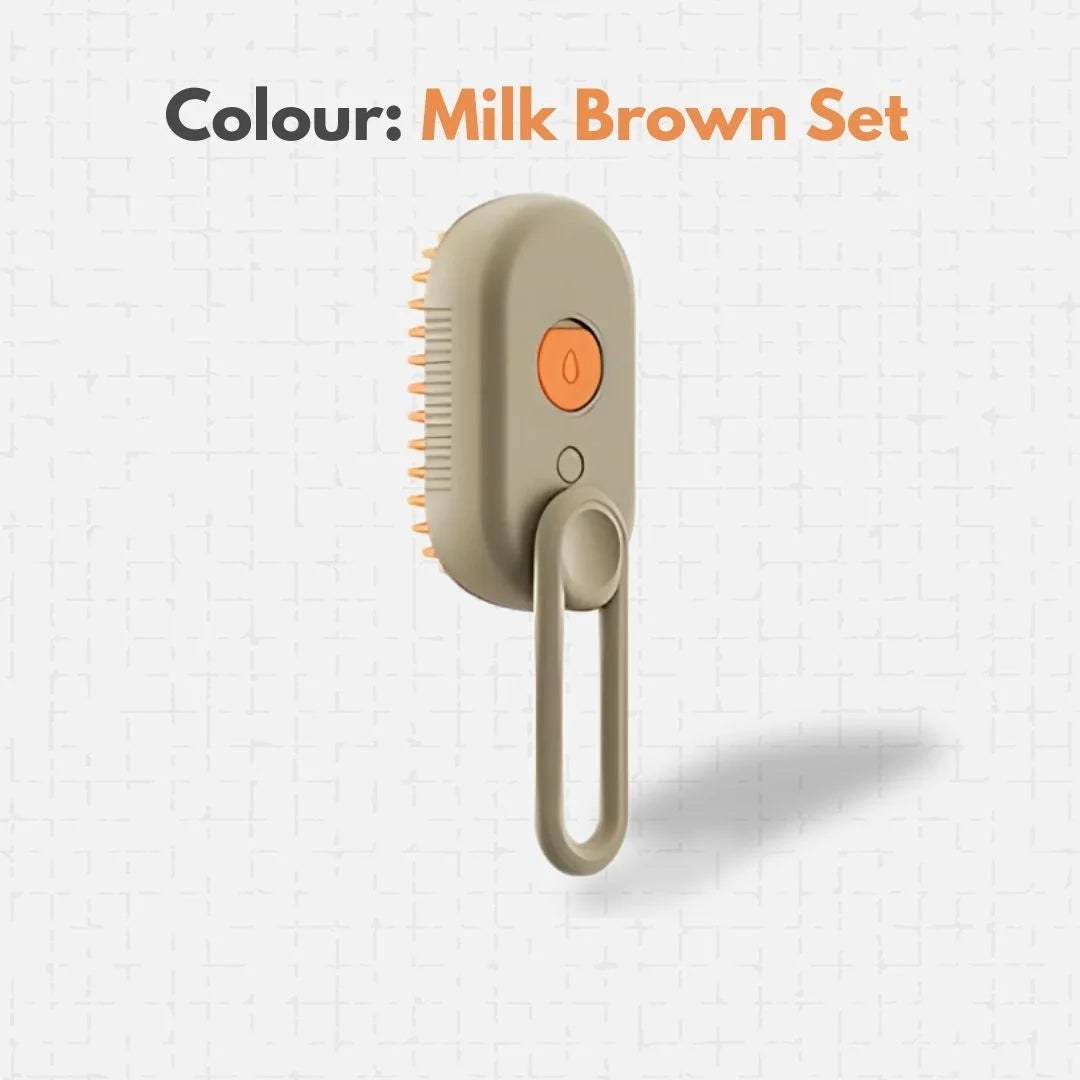 Steam Grooming Brush — For Softer, Happier Coats