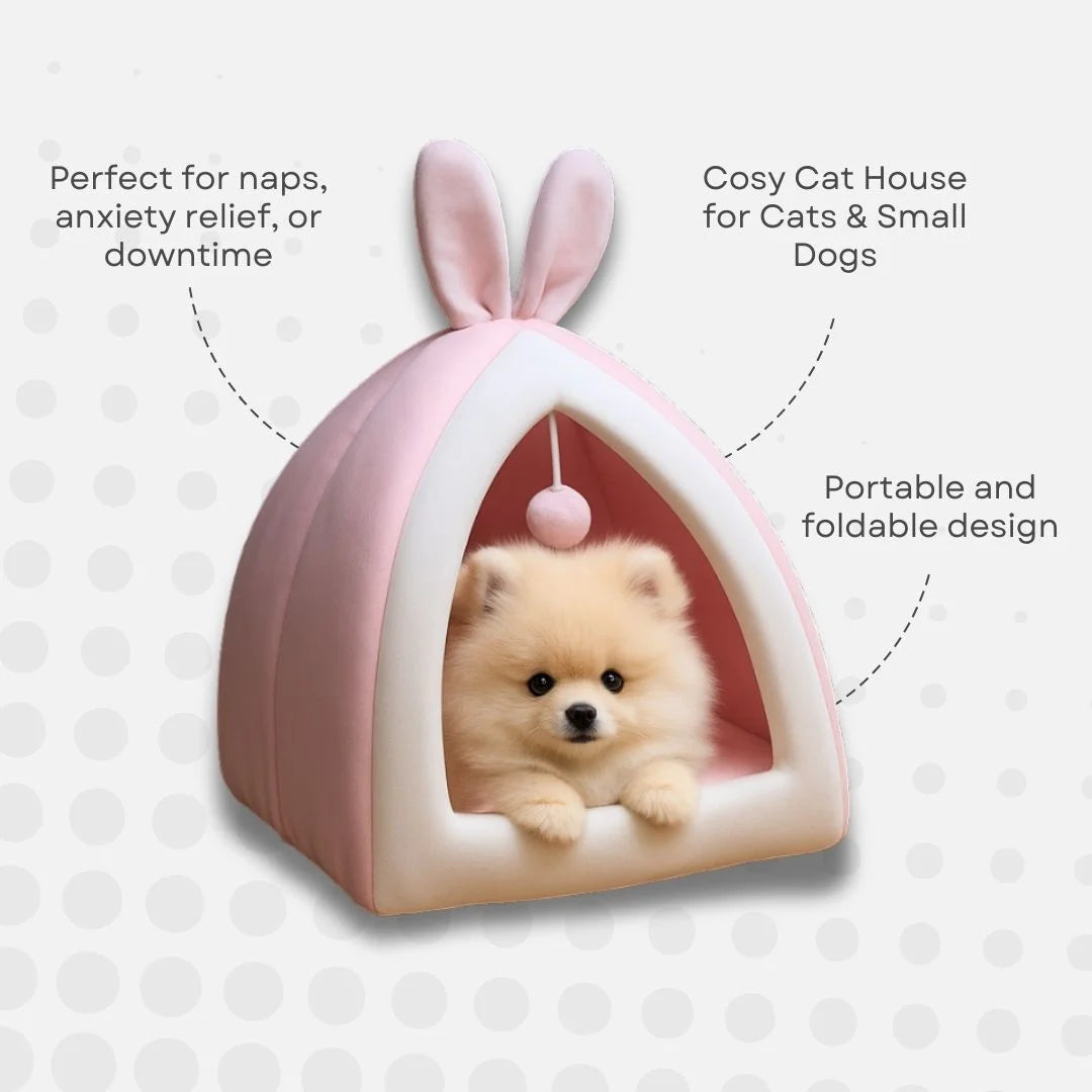 Cozy Pet House — For Cats & Small Dogs