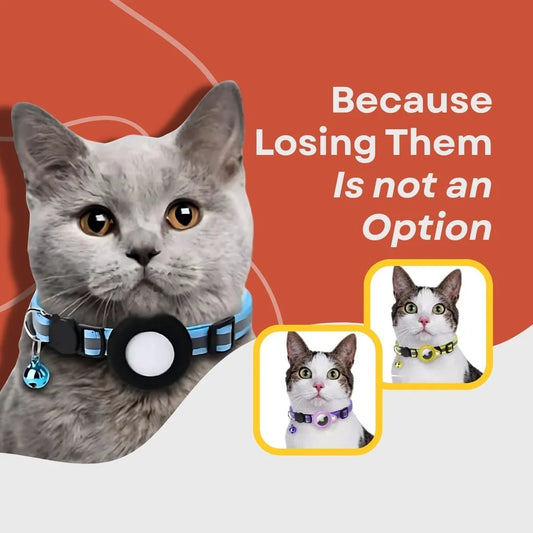 Reflective Airtag Collar β Track + Protect