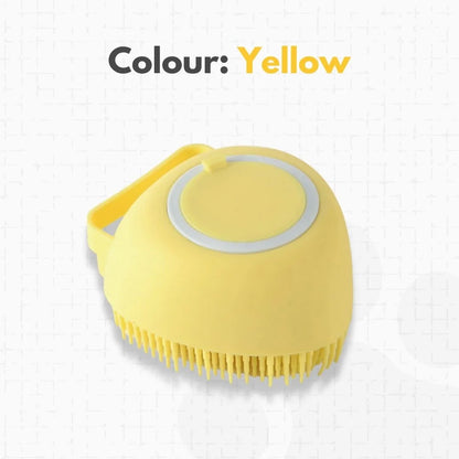 Shampoo-Ready Massage Brush for Dogs & Cats
