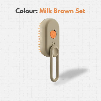 Steam Grooming Brush — For Softer, Happier Coats