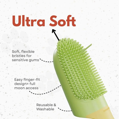 Finger Toothbrush for Dogs & Cats — Clean Teeth, No Fuss